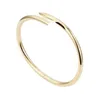 Braccialetti di lusso Bracciale di design unisex Fashion Bangle Bracciale in acciaio inossidabile 316L placcato in oro 18 carati Regalo di San Valentino