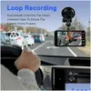 samochód DVR DVR 2,5D 1080p Dual soczewki DVR wideo rejestrator wideo kamera inteligentna gsensor tylny aparat 170 stopni Rozdzielcz