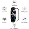 Xiaomi Mi Band 8 Ekran Koruyucu için Film Xiaomi Mi Band8 Kapak kayış bileziği Yüksek Tanımlı Şeffaflık Film Cam değil