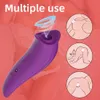 Vibratörler güçlü klitoris enayi yalama elektrikli emme masajı kadın teaser klitoral stimülatör vajinal yalama oyuncak dil 230509