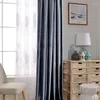 Curtain Modern Velvet Solid Blackout Curtains For Living Room Blind Luxury Shiny Drape Bedroom Window Shade Custom Size Panel Fabric