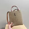 Summer beach bags women Luxury handbags Tote Bags Women designer Vacstion Shoulder Bagss Designer Brand Crossbody Female Woven Basket Beach Bag 230420