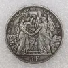 Zwitserland 5 Franken schietfestival 1876 Silverted Copy Coins