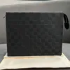 M46037 Pochette de maquillage pour femmes Sac à bandoulière pour hommes Sac à main en cuir véritable Classique Fourre-tout de luxe Designers POCHE TOILETTE sacs à main dame maquillage sacs à bandoulière de voyage