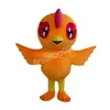 Hot New Bird Mascot Trajes de Natal Fanche Fanche Party Cartoon Character Dit Suit de adultos Tamanho da Páscoa Carnaval Publicidade de Páscoa