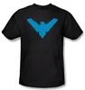 T-shirts voor heren Robin Classic Nightwing Symbol Licensed T-shirt Men Summer Cotton T-shirts 4xl 5xl Euro maat 230509