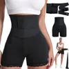 Women's Shapers 2 in 1 Women Waist Trainer Butt Lifter Body Shaper Slimming Underwear High Waist Tummy Control Panties Sexy Lace Shapewear 230509