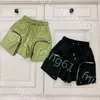 23ss Pantalones cortos casuales ropa de diseñador para niños Pantalones cortos para niños Color sólido Bolsillo con cremallera Cintura elástica pantalones con cordón Ropa para niños de alta calidad