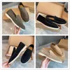 womens loafers genuine suede