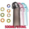 New 1/2Pcs Flavoured Sports Mug Air Flavoured Water Bottle Scent Up Mug New Sports Fashion Straw Mug for Outdoor Sports and Fitness