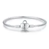 Charm Bracelets STB2 Classic Round Single Circle Bangle Simple Closed Thin Wire For Women Jewelry ID