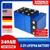 3.2V LIFEPO4 340AH 2/4/8/16st Batterie Ny klass A -celler litiumjärnfosfatbatteri 24V 36V 48V för RV solenergisystem