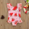 Children's Swimwear Latest arrival of infants newborns baby shells printed bikini beach suits and swimsuits P230602