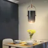 Pendelleuchten Nordic Modern Lights Grau Weiß Glasschirm Restaurant Bar Cafe Hängelampe Esszimmer Küche Home Beleuchtungskörper