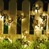 Strings Christmas Light String 20 LED Battery Box Powered Lamp Elk/Small Bell Festival Lights Decorate Lighting