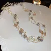 Correntes colares lisos vintage femininos colar de pingente de pingente gótico garotas garotas de moda acessórios de casamento jóias