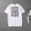 T-shirts pour hommes 2022 été Evisued T-shirt Harajuku mode hommes à manches courtes grand M imprimé blanc t-shirt homme Couple hauts amples Trendyol J230509