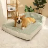 MATS HOOPET PET BED CAT CHATE SLEIPENG BED CATS for Cats Small Dogs快適なソファケンネル犬バスケットペット製品