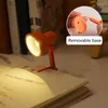 Lámparas de mesa, Mini luz LED para libros, protección ocular plegable, lectura de estudio para dormitorio, decoraciones para cabecera, escritorio de casa, noche con Clip