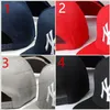 84 kolory męskie baseball hats hats królewski niebieski hip-hop różowy nowojorski „sport regulowane czapki Chapeau żółte kolorowe litery z szarym pod brzegiem MA9-01