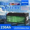 TIKKOPACK 24V 230Ah LiFePO4 Batterie 25.6V Lithium Ion Phosphate Batterie 4000 Cycle Intégré 200A BMS Hors Réseau UE US Aucune Taxe