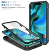 iPhone 15 Pro Max 14 Plus 13 12 11 Pro Max Heavy Duty Shopproof Magnetic Kickstand Full Protection Case 용 디자이너 슬라이드 카메라 휴대 전화 케이스