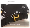 علام العلامة التجارية حزم 23SS Women Bags BBBB Edition Ins Classic Fashion Letter Printing One Counter Bag Crossbody Gril حقيبة يد