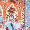Sarongs Manueller handgerollter Twill-Seidenschal Frauen drucken quadratische Schals Wraps Echarpe gekräuselte Foulards Femme Bandana Hijabs 90CM 230508