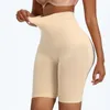 Shapers Womens Mulheres shorts de cintura alta respirável emagrecedura de barriga de barriga de barriga 230509