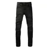 Fashion Jeans Am Mens Designer Pantaloni per uomo Pantaloni Slim Fit Skinny Luxury Designer Pantaloni Pantaloni da uomo Jean di alta qualità