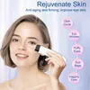 Dispositivos de cuidados com o rosto Yukui RF Beauty Dispositivo EMS MASSAGER OLECIONAL PELA EMENSAGEM SACA DE CIRLARE ESCURO REMOAL REMOÇÃO DE RECURSA 230509