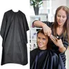 Salon de coiffure professionnel TAFFETAS Cape Barber Styling Cape Coupe de cheveux unisexe Capes de coupe de cheveux Tablier de coiffeur W0016