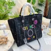 De tas tas dame beroemde designer tas handtas cool praktische grote capaciteit gewoon cross body schouder schouder schouder s grote munt parel vuilniszak achtervolger square canvas