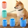 Têtes de nettoyage de pattes pour animaux de compagnie, en Silicone souple, tasse de nettoyage des pieds, Portable, pour chats et chiens, brosse de nettoyage des pattes, fournitures pratiques pour la maison, 3 tailles