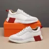 Män casual skor avresa designer sneakers studsande sneaker löpare sko antiskid ljus sula platt plattform tränare mocka mens tränare storlek 38-46