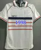 RETRO futbol formaları 1982 1984 1996 1998 2000 2002 2004 2006 2010 dünya kupası MAILLOT DE AYAK VINTAGE ZIDANE HENRY Tayland Kalite 82 83 üniforma Futbol