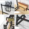 Organização cozinha de aço inoxidável pia dreno rack prateleira cozinha diy pratos talheres seco dreno camada rack armazenamento despensa prato secagem rack