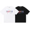 Designer Mode Kleidung T-Shirt T-Shirts Trapstar Cashew Blume Brief Druck T-Shirt High Street Mode locker lässig Paar reine Baumwolle Kurzarm Tops neu