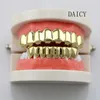 DAICY jewelry factory custom men's hip hop plain teeth grillz in body jewelry