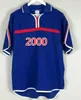 RETRO-Fußballtrikots 1982 1984 1996 1998 2000 2002 2004 2006 2010 Weltmeisterschaft MAILLOT DE FOOT VINTAGE ZIDANE HENRY Thailand Qualität 82 83 Uniformen Fußball