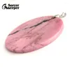 Colares pendentes reais rhodonite natura