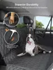 Vervoerders Cenkinfo Hondenauto Achterstoel Cover Protector Waterdichte krassendichte niet -slip Hangmat voor Honden achterbankbescherming tegen vuil