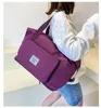 Torby Duffel składane torba podróżna dla kobiet Wodoodporna torba na torbę na torby duże wielofunkcyjne torby dla dziewcząt Kobieta Duża pojemność sportowa magazyn 230509