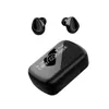 Partihandel Sky10 Bluetooth -hörlurar med utökad batterilivslängd TWS i öron med hög kraft hörlurar transparent telefonfodral för iPhone 11 Pro Max XS XR X 8 Plus