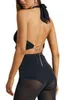 Maillots de bain pour femmes Femmes Pantalon évasé Taille haute See-through Slim Fit Solid Long Sheer Mesh Pantalon