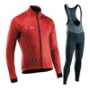 Ensembles de maillots de cyclisme printemps / automne veste longue respirant hommes maillot de cyclisme vêtements montagne vêtements de triathlon en plein air mode vêtements de vélo 230509