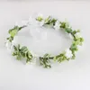 Headpieces Mori vatten gräs krans hårtillbehör blomma ring band grossist bröllop huvudkläder klänning