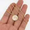 Pendant Necklaces 2023 Fashion Classic Wild Star Moon Sun Round Boys And Girls Birthday Gift Necklace