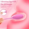 Vibratorer Tongue Slicking Vibrator Dildo Vibring Egg Nipple Clitoris Stimulator Vagina G Spot Massage Anal Butt Plug Anus Sex Toy Women 230508