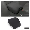 Автомобильные чехлы Cear Console Console ER Pad Armrest Cushion для 2011 года Jeep Wrangler JK JKU Sahara Sport Rub x Unlimited Drop Delivery Mobil Dhoxm